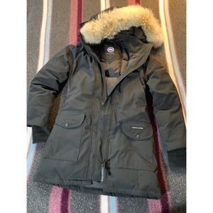 🔥Canada Goose Trillium Down Parka Black Womens XS